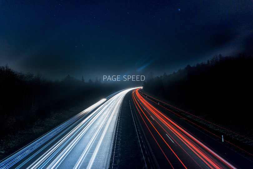 Web page speed