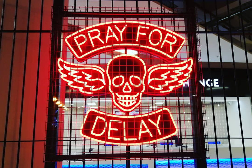 Signage at BrewDog, Edinburgh Airport