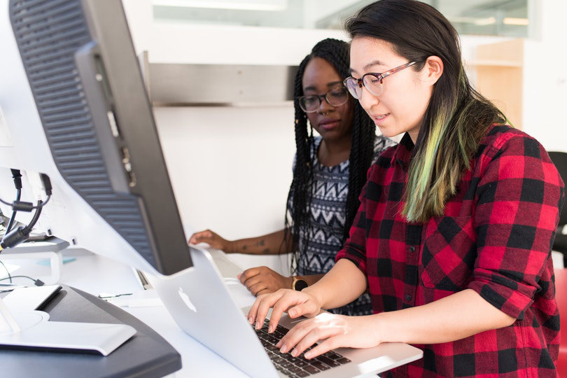 SEO experts working on a client's project