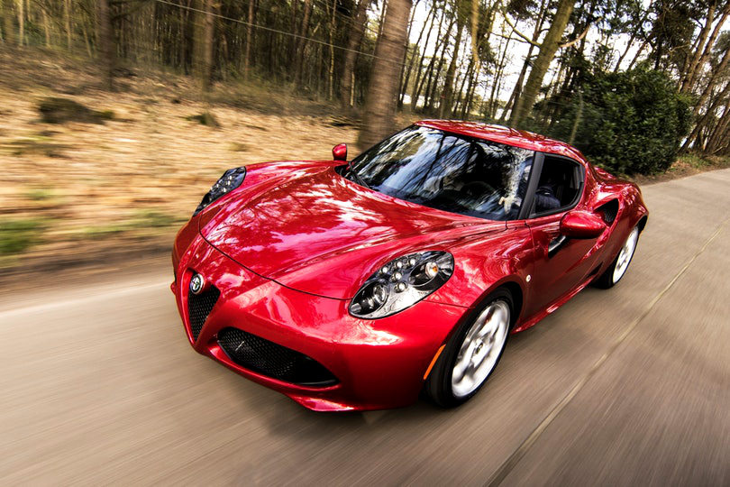 Car photography with long exposure