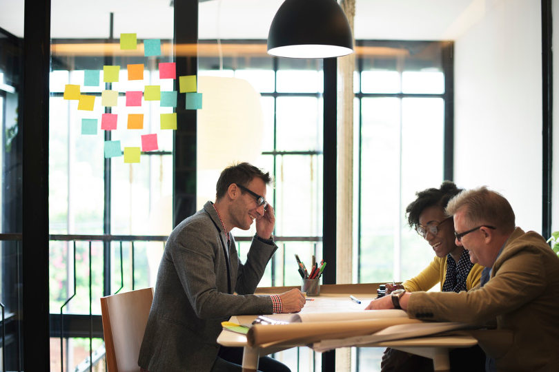 Busy architects working within a four day workweek policy