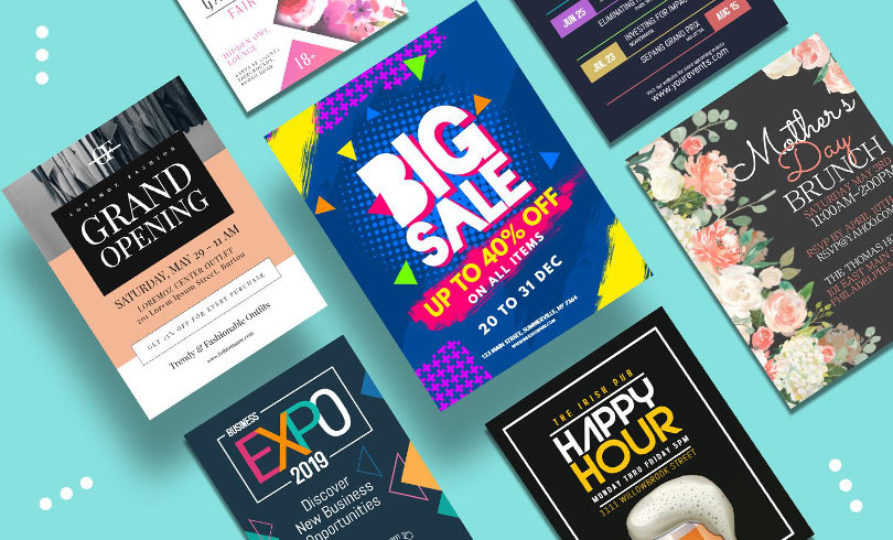 Flyer and poster design