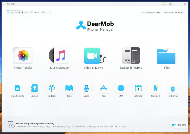 DearMob screenshot