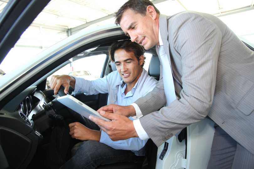 Car leasing dealership