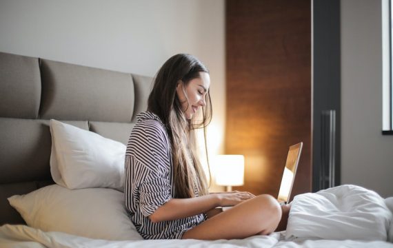 Ecommerce customer browsing special offers