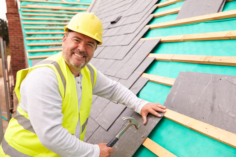 Roofing business owner