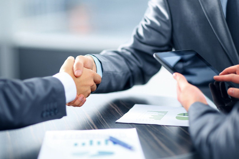 Making a business deal