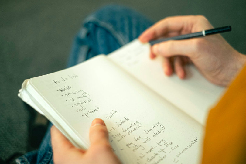Escribir una lista de tareas pendientes