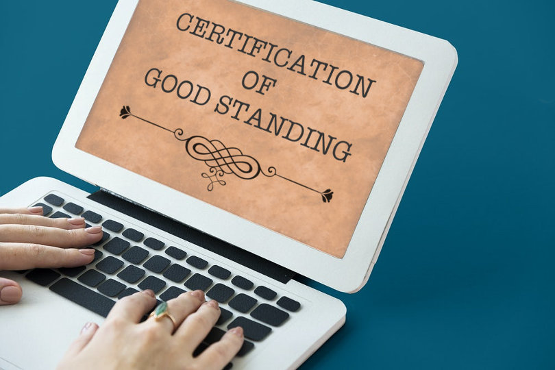Certification of Good Standing