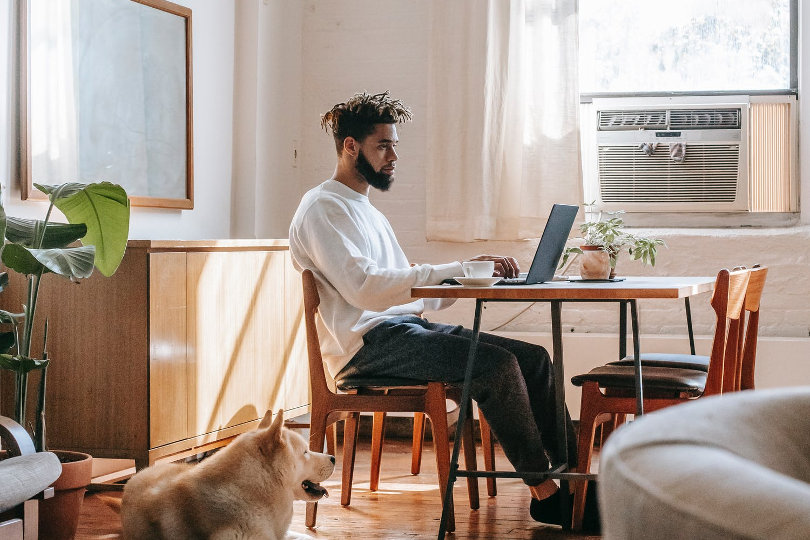 Home office setup