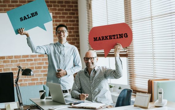 Sales and marketing team