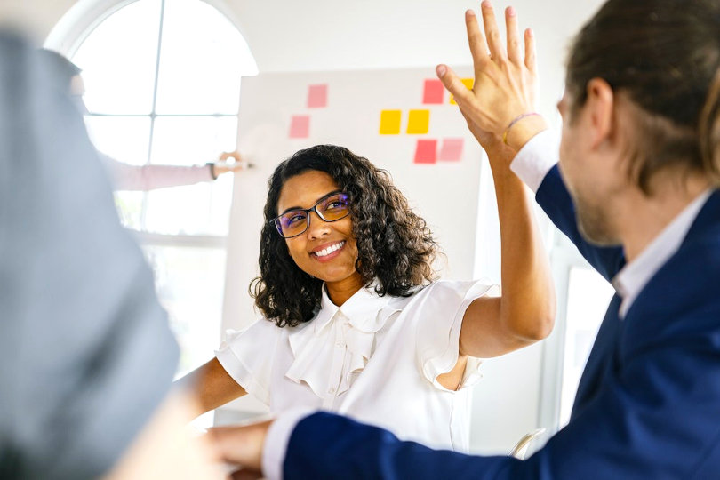 Positive work environment makes employee happy