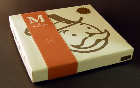 Monopoly packaging design