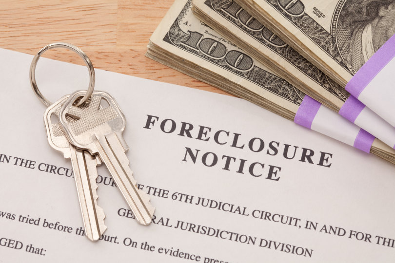 Foreclosure notice