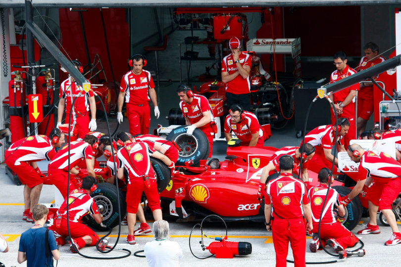 Formula 1 paddock team