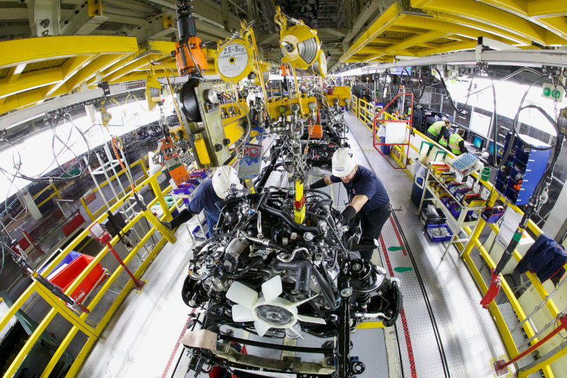 Toyota lean manufacturing process