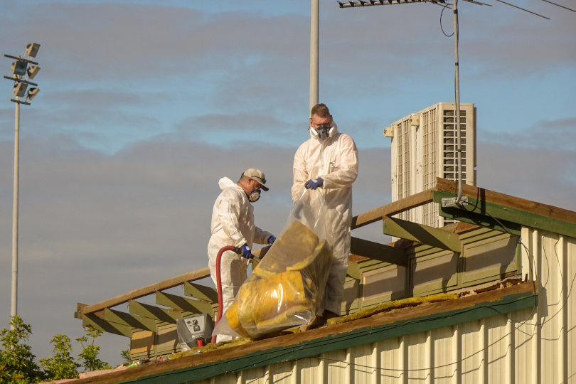 Asbestos removal service