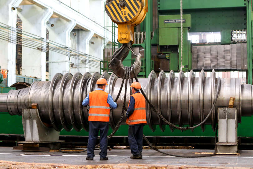 Steel machine maintenance