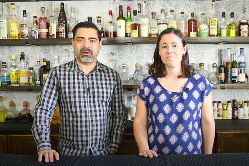 Chris and Julia of A Bar Above