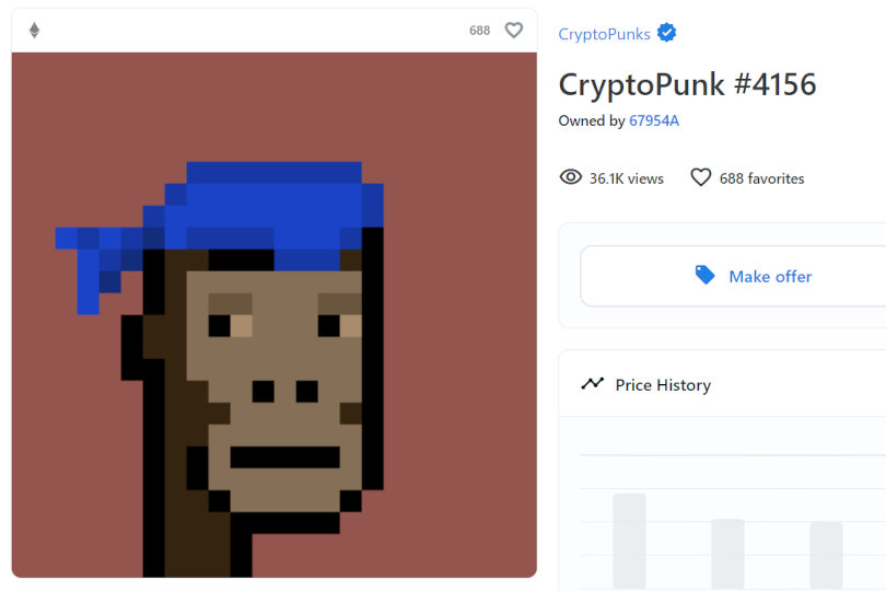 CryptoPunk 4156