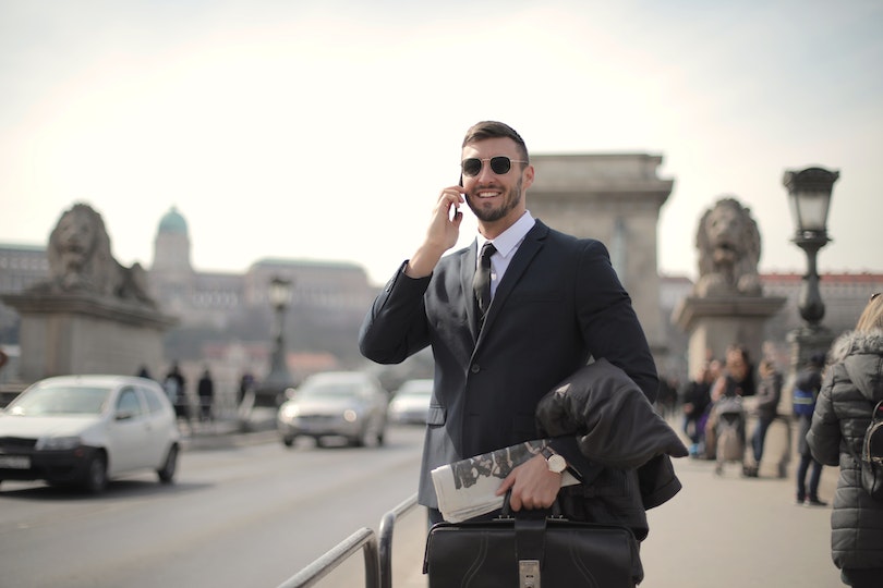 Businessman in Italy