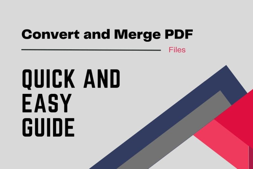 Combine and convert PDFs