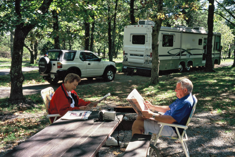 campsite people