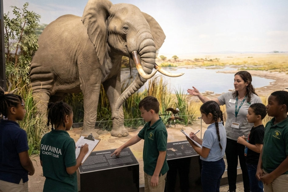 Joel Bartsch: Explore African Wildlife at the Houston Museum of Natural Sciences